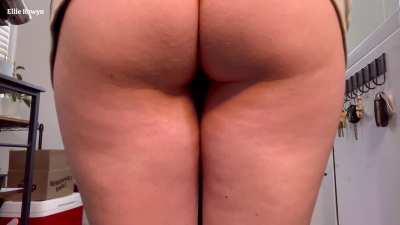 Cleaning the house without pants on! I hope you don't mind