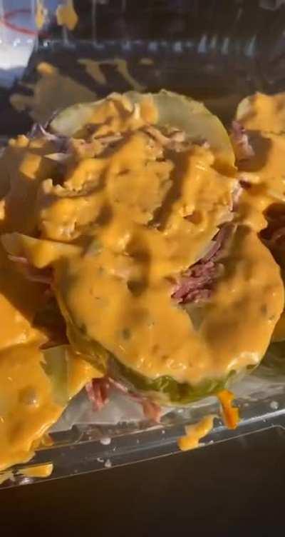 Pickle sandwich from local place called Elsies in NJ