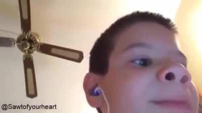 Un kpo el fan número 1 de Vegetta 😎👊