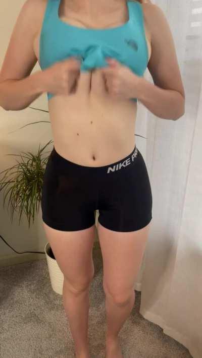 Would you sneakily fuck me in the gym bathroom?