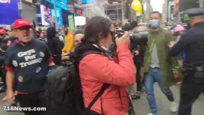 Trump rallygoers attacked in NYC 10/26
