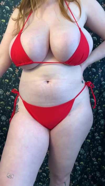 My santa outfit. I think it’s too big.