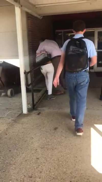 Fight at my school... Yes, that’s pee