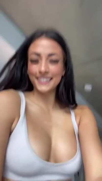 White top looking hella fine