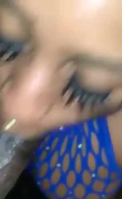 Stl stripper sucking dick at work