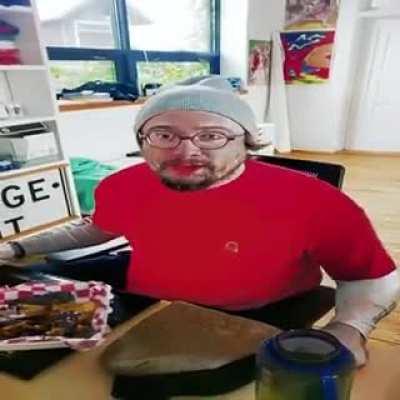 Mommy just brought back food for me!