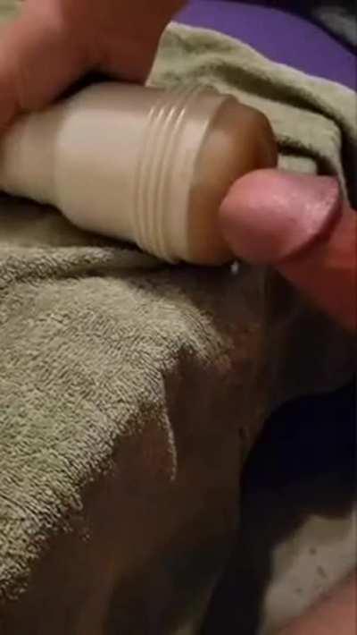 Pulling out and spraying down