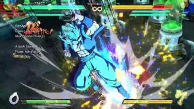 AGohan and Gogeta Blue synergy. This combo can be done anywhere on the screen since it will always get you to the corner.