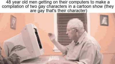 (Character) and (Character) being GAY for 4 and a half minutes