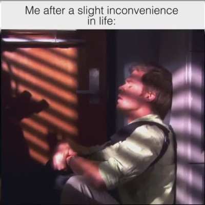 It's over... He knows