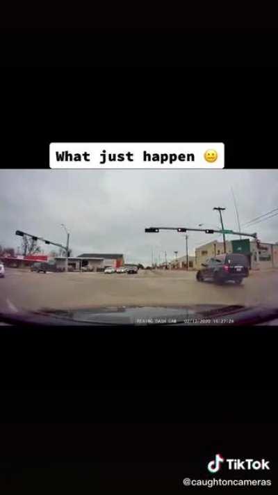 Guy thinks he’s driving a semi