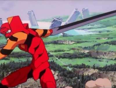 Attack on Titan opening but it’s Evangelion