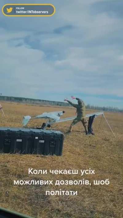 When you are waiting for all needed permits to fly 🛩️🇺🇦