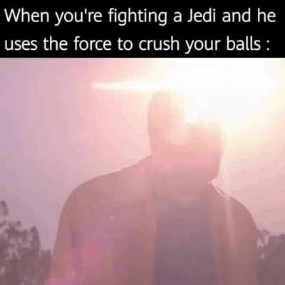 This is definitely something that Anakin would do