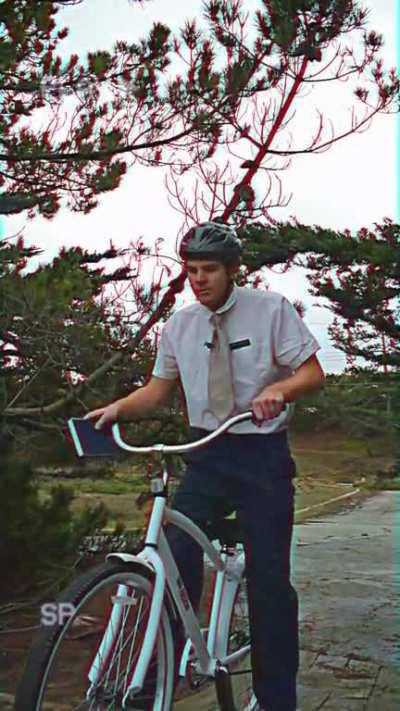 Mormon falls on PT Cruiser