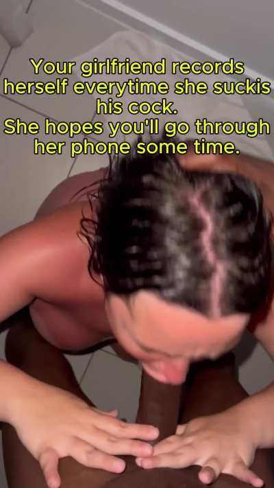 I hope you check your girlfriend's phone soon.