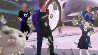 When Daddy Pow switches on the Money Printer