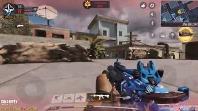 ICR-1 + 40 round Fast Reload + Sleight of Hand + Cranked = 0.4 sec reload time