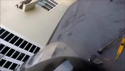 Parachute: Unscheduled landing