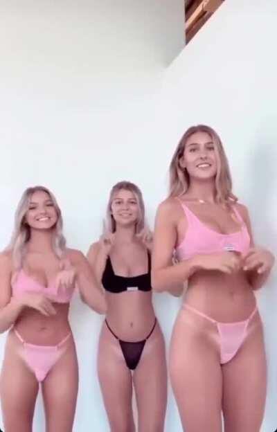 Maddy Maye and her dance crew