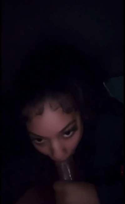 Sucking dick in the car