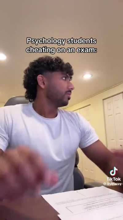 Psychology students cheating