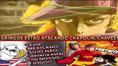 vc chamou o grandioso Chapolin de mexicano sujo ???? maldito vermeeeee