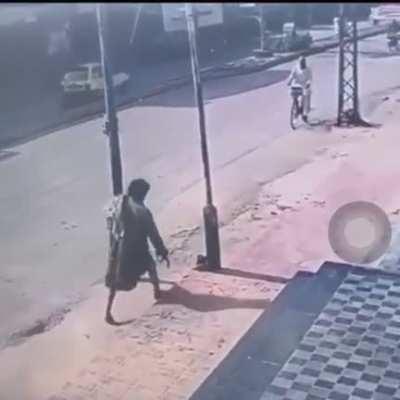 HMFT after I get attacked by a random dude.