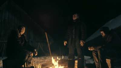 Alisa Shitikova - Ya Tozhe Hochu (RU2012) (2/2) - It is now dark and safe to get out of her hiding place, and found a fire.