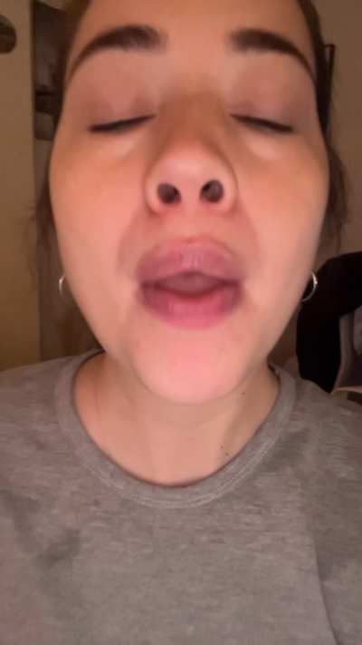 I want to swallow you completely, and feel you in my throat