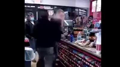 Twisted Tea Guy Getting Smacked Repeatedly While Africa by Toto Plays in the Background:  