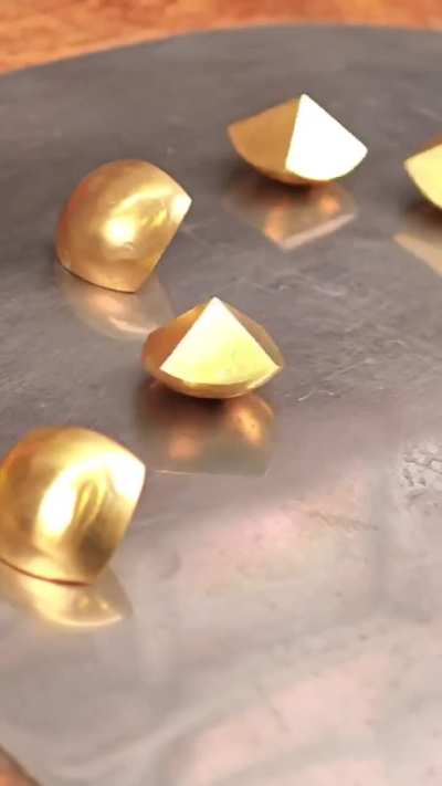 Transformation of a multi 50¢ brass coin into a fully handmade Masonic Orb-one of the most fascinating historical objects in Masonic tradition.