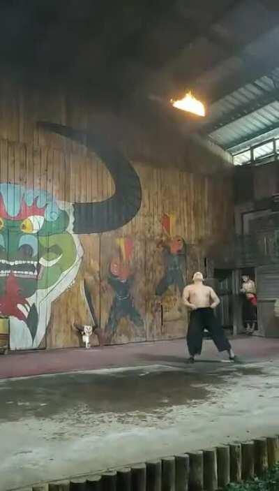 WCGW Trying to f with fire