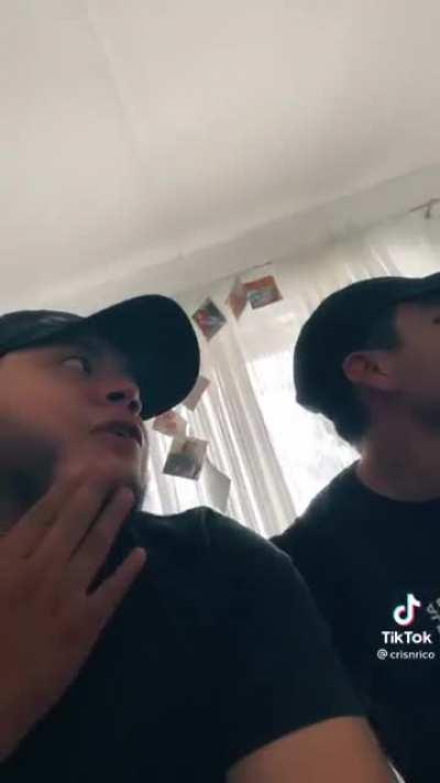 He couldn't even form the words...