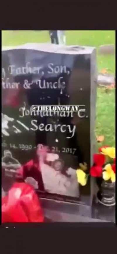 This guy pissed and spit on someone’s grave, later his 7 year old daughter was killed when 50 shots were fired into his car at a McDonald’s drive thru as retaliation