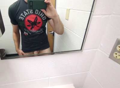 Always impossible to hide this monster when I get hard at work