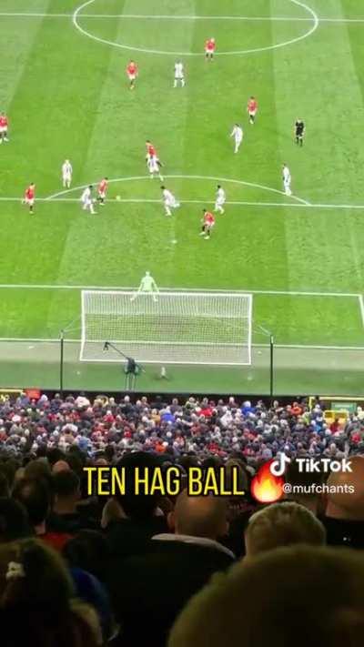 ETH ball on full display for second goal vs. Palace from the stands