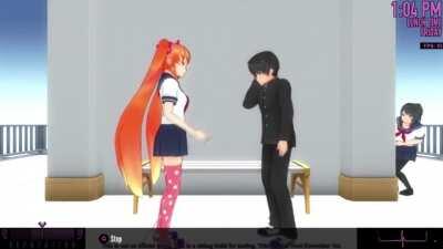 Osana shows Senpai what real music sounds like.