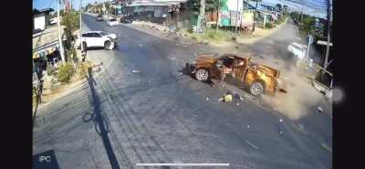 Triple kill over an intersection