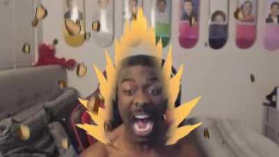 Bruce Went Super Saiyan