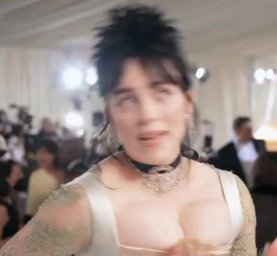 Cleavage at the Met Gala