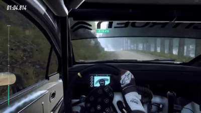 Just trying to set a new time and I thought my run was over, what are the odds?