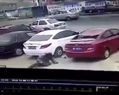 Russian man doesn’t need parachute