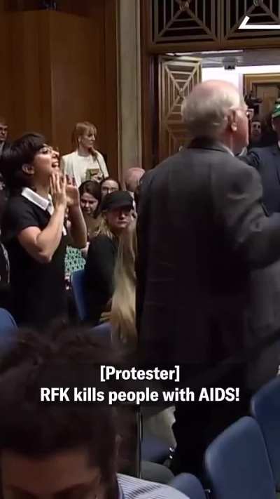 Ben of Ben & Jerry's disrupts RFK hearing