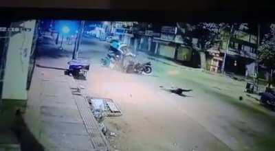 WCGW when you don't slow down on crossroads.