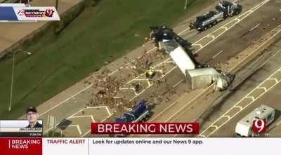 Semi Spilled a Load of Dildos and Lube in Oklahoma City