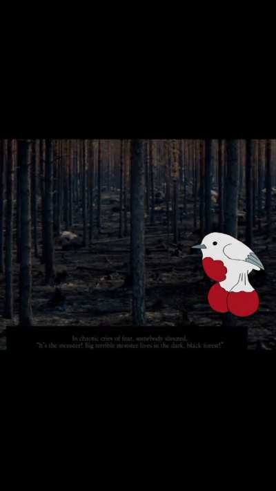 There was once 3 big birds of the forest…