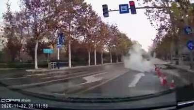 WCGW passing through the little smoke.