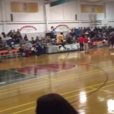 An entrance like that