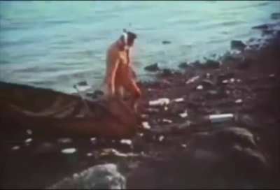 That pollution commercial...